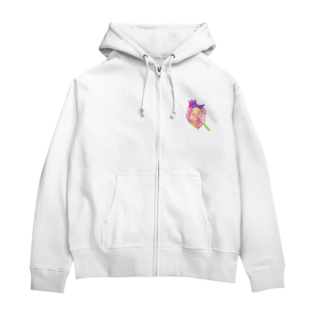 kettyの傷ついたこころ Zip Hoodie