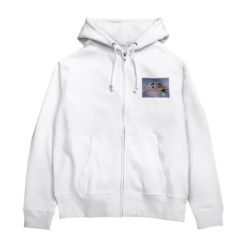 CHIKUSHOのプレーン・クレイジー　パーカー Zip Hoodie