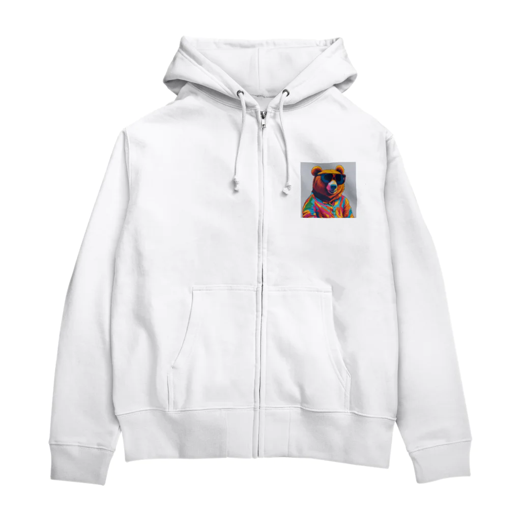 TPGのBear Zip Hoodie