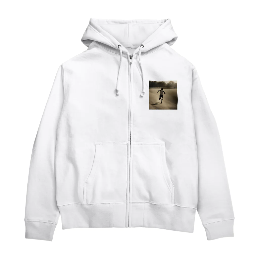 gjrc2006の目標に向かってダッシュ Zip Hoodie