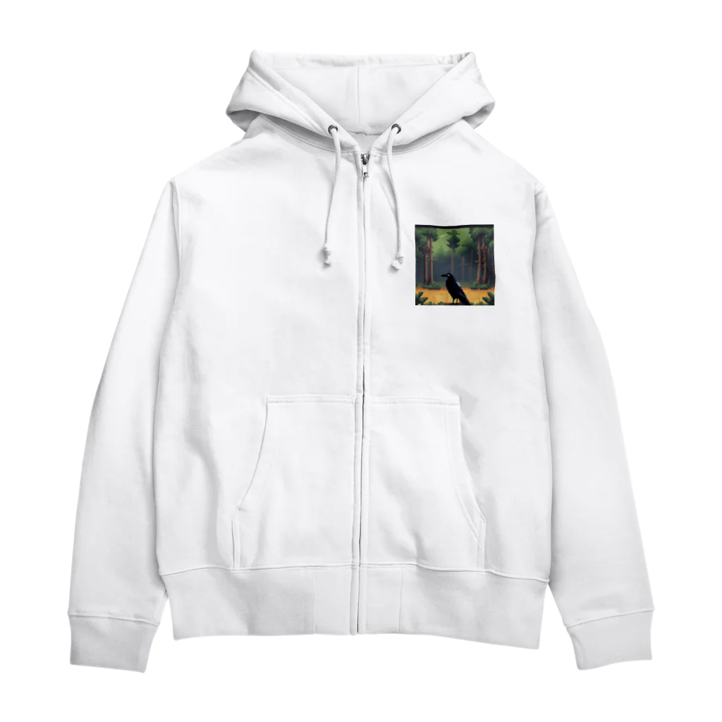 Colorful_Creationsの八咫烏ver3 Zip Hoodie