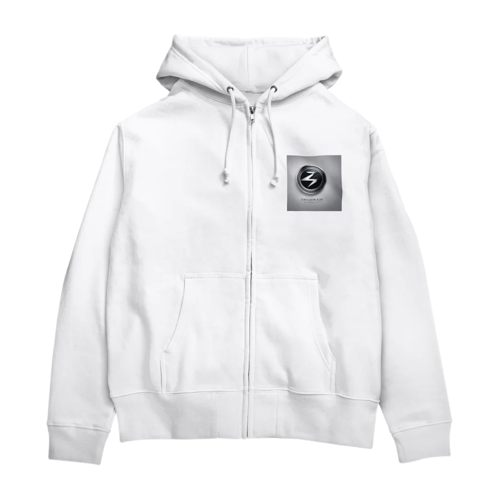 tigrisのゼン・シルバーブレイド Zip Hoodie