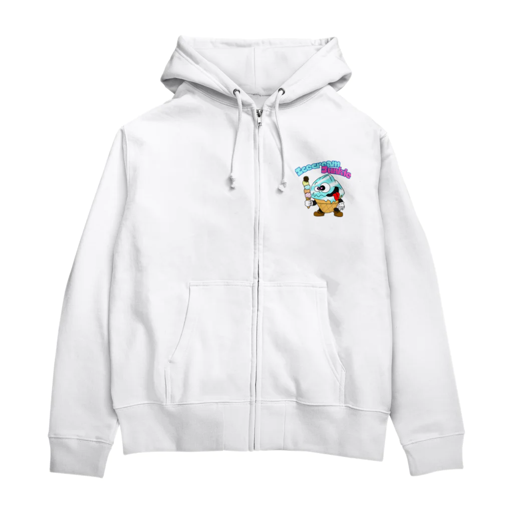 Eidori Design LabのIcecream Junkie Zip Hoodie