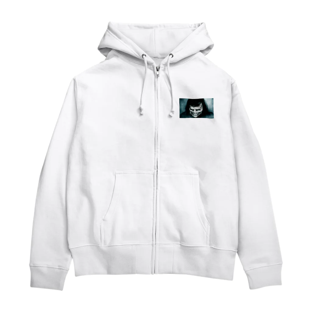 Indoor-yaのホラー Zip Hoodie