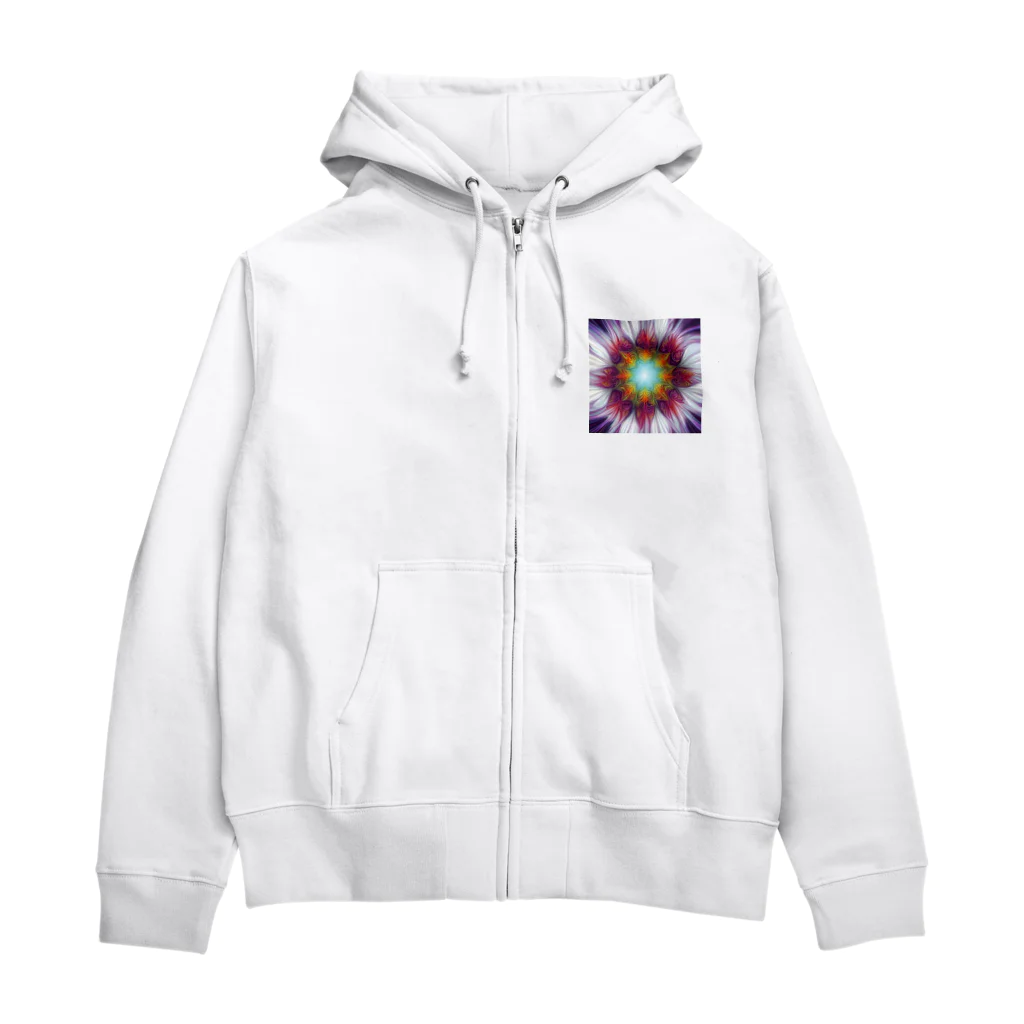 yukurujoのカラフル１０ Zip Hoodie