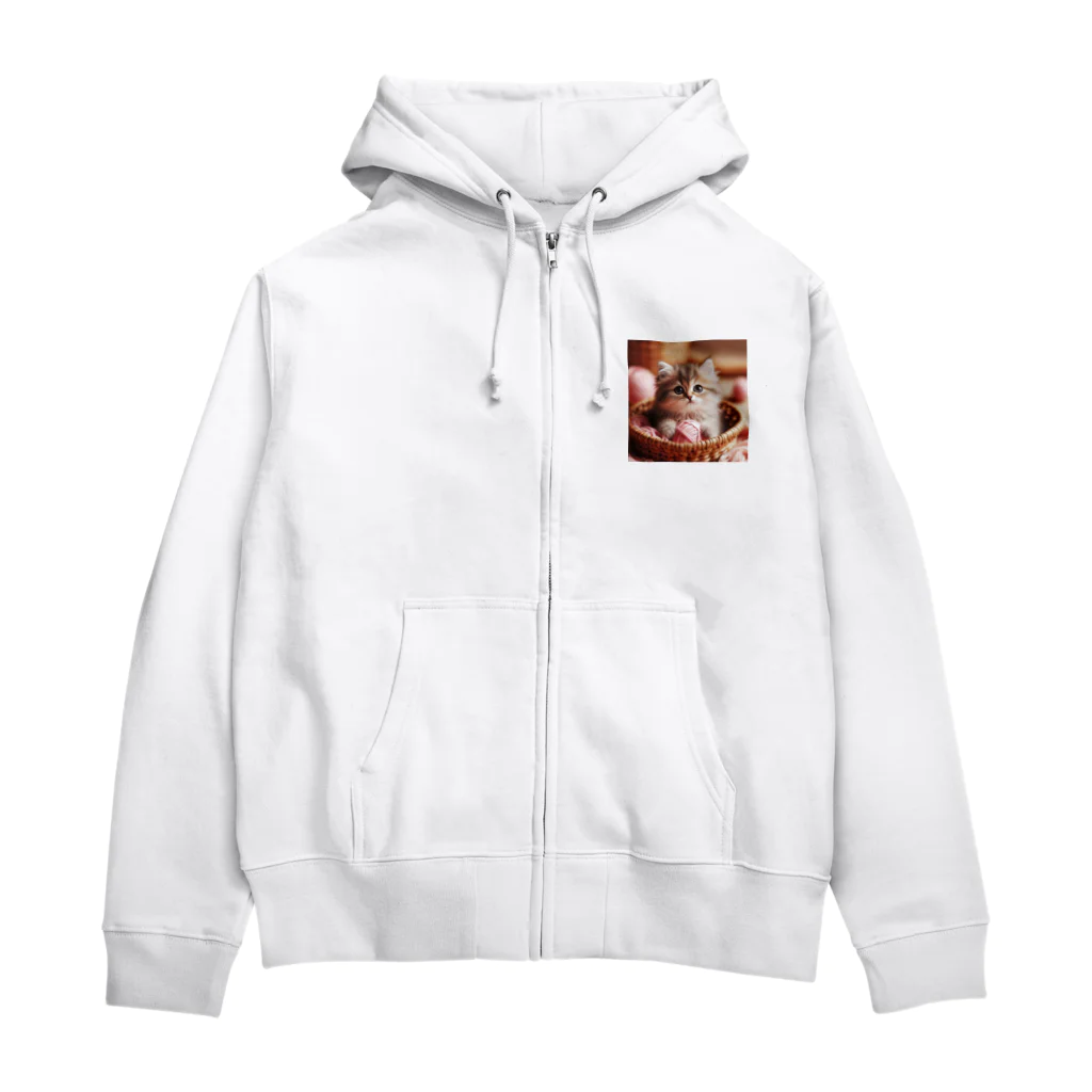 Minaのスリスリくん Zip Hoodie