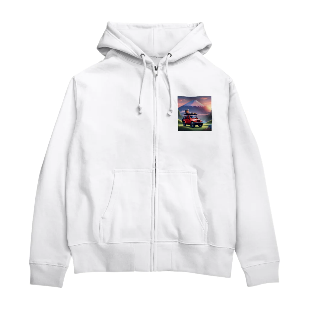 Passionista Lifestyle Emporium : 情熱的なライフスタイルエンポリウムのイケオジ週末の野遊び Zip Hoodie