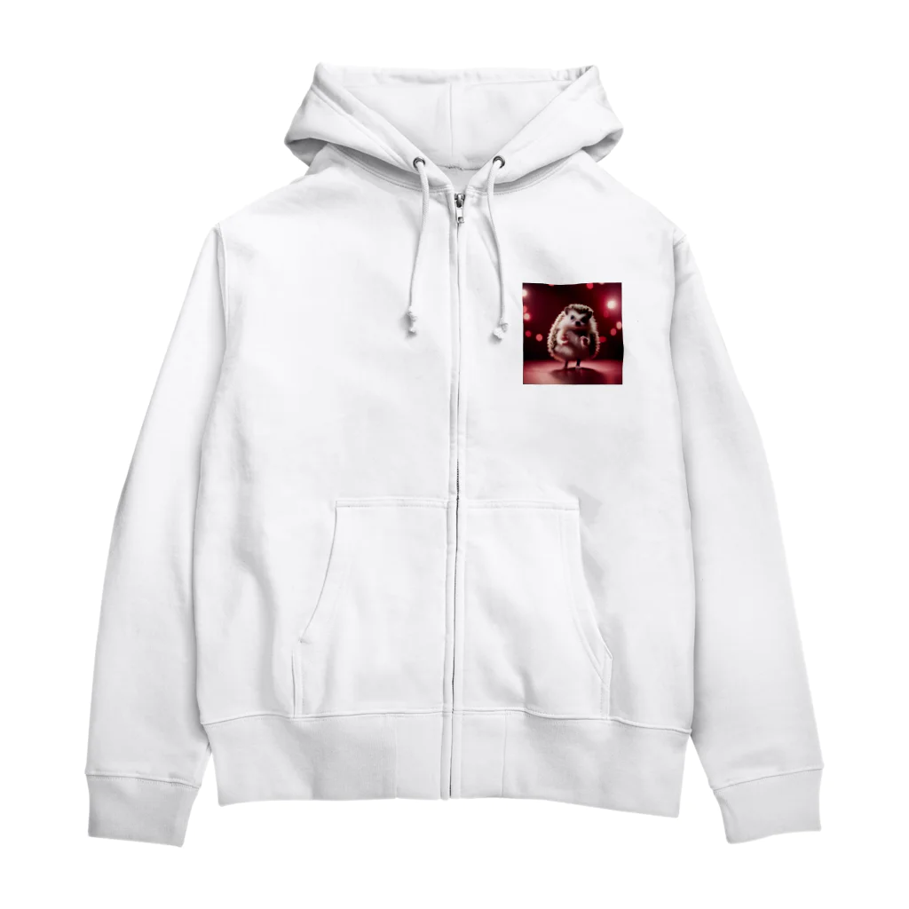 tomos_fashionのハリネズミ Zip Hoodie