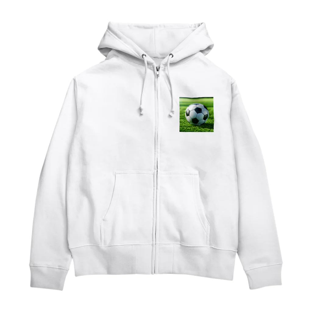 jmjmjmのサッカー好きな家族や友達にプレゼントしよう！ Zip Hoodie