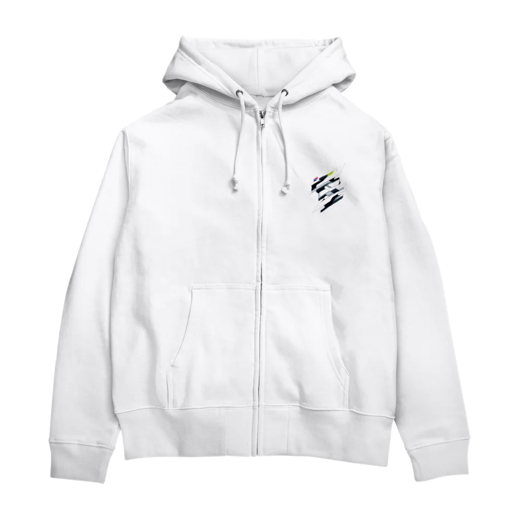 たまちのフューチャリスティック Zip Hoodie