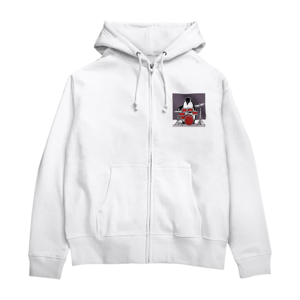 tak12_12のバンドのプロペンギン Zip Hoodie