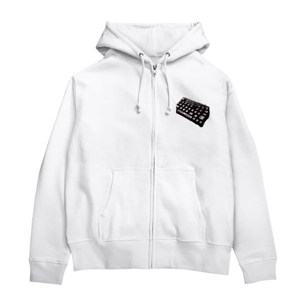 gajetto_papaのgajetto_papaキーボード Zip Hoodie