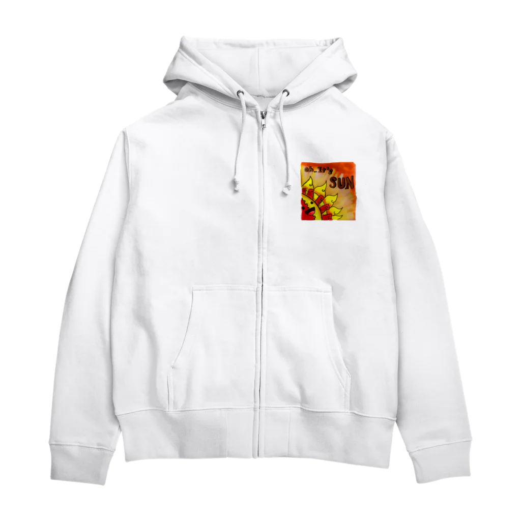 patroom(柄)のザッサン(太陽くん) Zip Hoodie