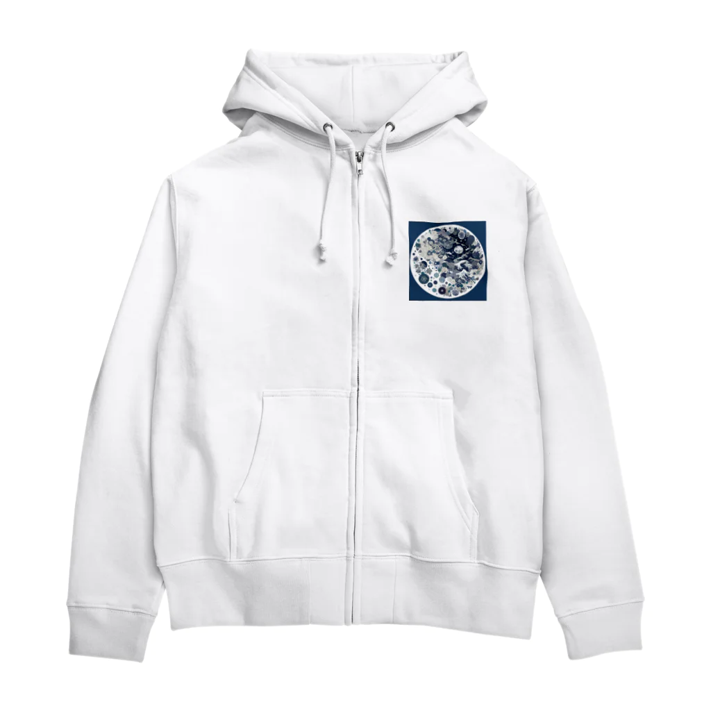 hally_hallyのおばけプラネット_2 Zip Hoodie