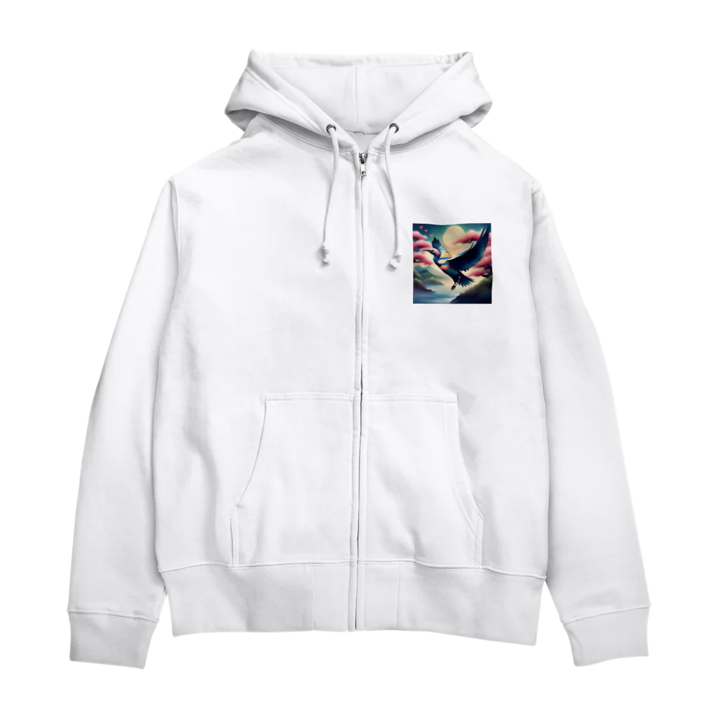 yatyohyakkeiのりゅうきゅうさんしょうくい Zip Hoodie