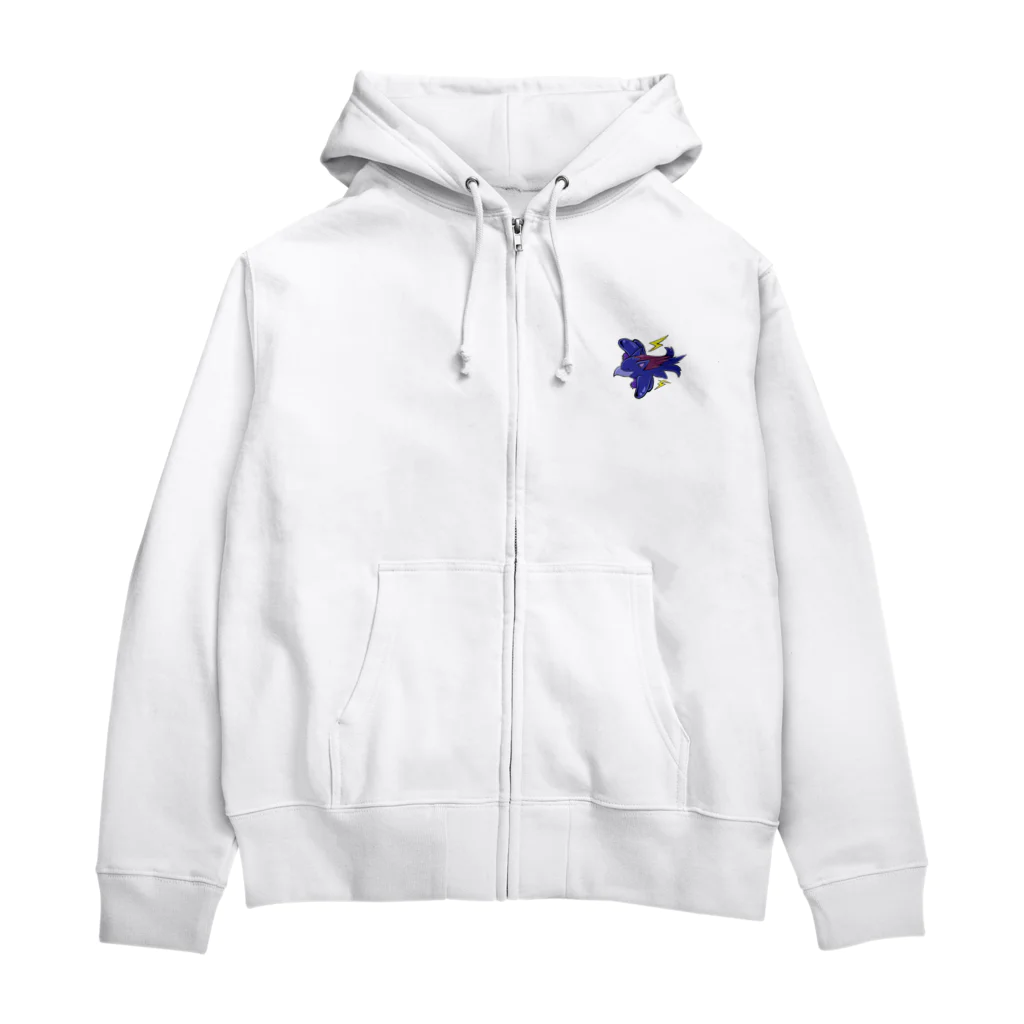 もふもふ堂のムノチュワ Zip Hoodie