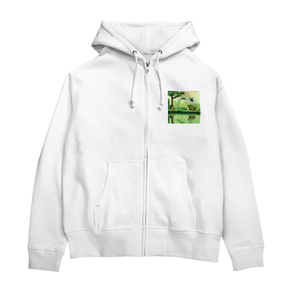 yopipidazeの飛ぶ鳥を落とす勢い Zip Hoodie