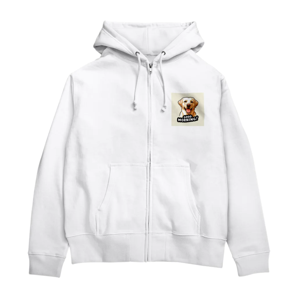 keikei5のキュートなゴールデンレトリバー Zip Hoodie