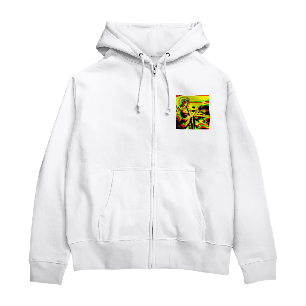 moon_takuanの瀬織津姫とロック「Seoritsuhime and Rock」 Zip Hoodie