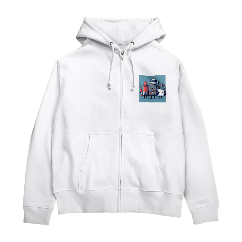 S_Y upperの目的は一緒！コスモ探索！ Zip Hoodie