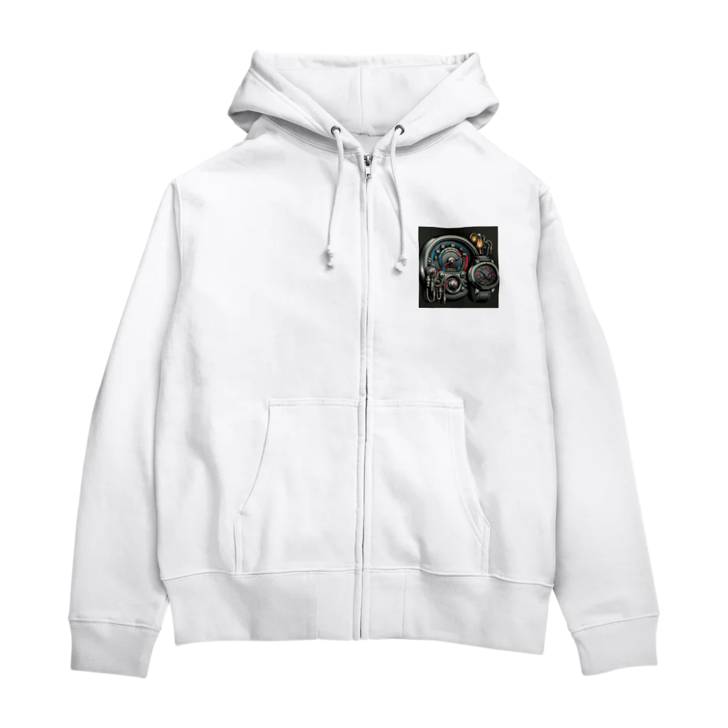 the blue seasonの時間のダッシュボード Zip Hoodie