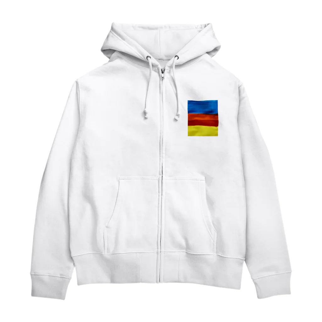 いちもんなしのヨンショクカラー Zip Hoodie