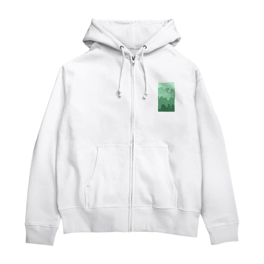 no tenkiのずんだから抹茶へ、愛を込めて。 Zip Hoodie