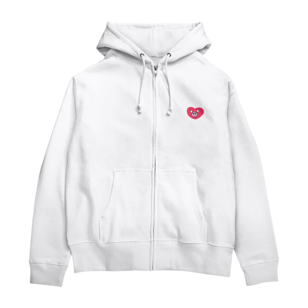 天使のお守りのラビュのラブ♡ Zip Hoodie