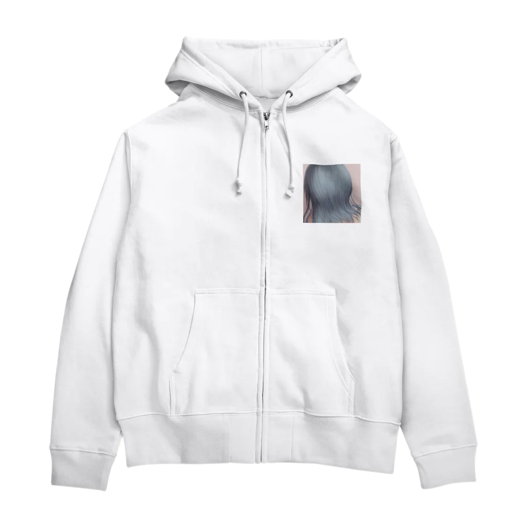 DIMDIMの脳内ショップの後ろ髪を引かれながら Zip Hoodie