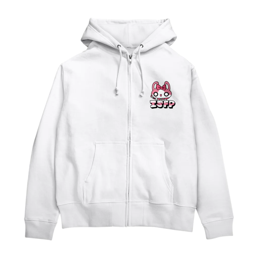 ムラサキゲジゲジのオンラインショップの16性格タコちゃんず ISFP Zip Hoodie