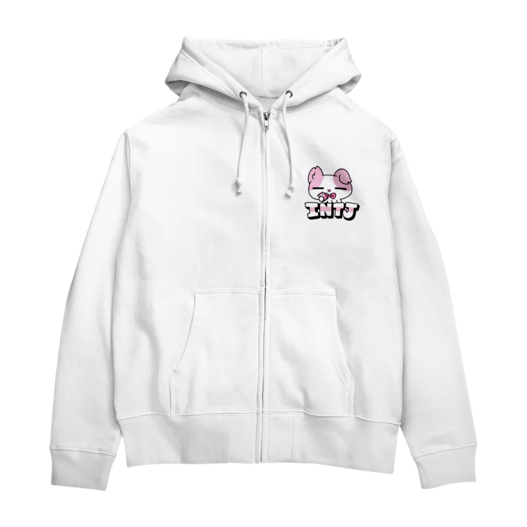 ムラサキゲジゲジのオンラインショップの16性格タコちゃんず INTJ Zip Hoodie