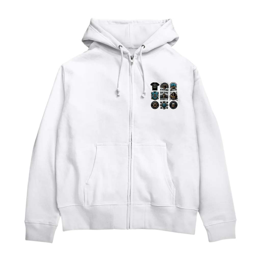 myojinのマッチョグッズ Zip Hoodie