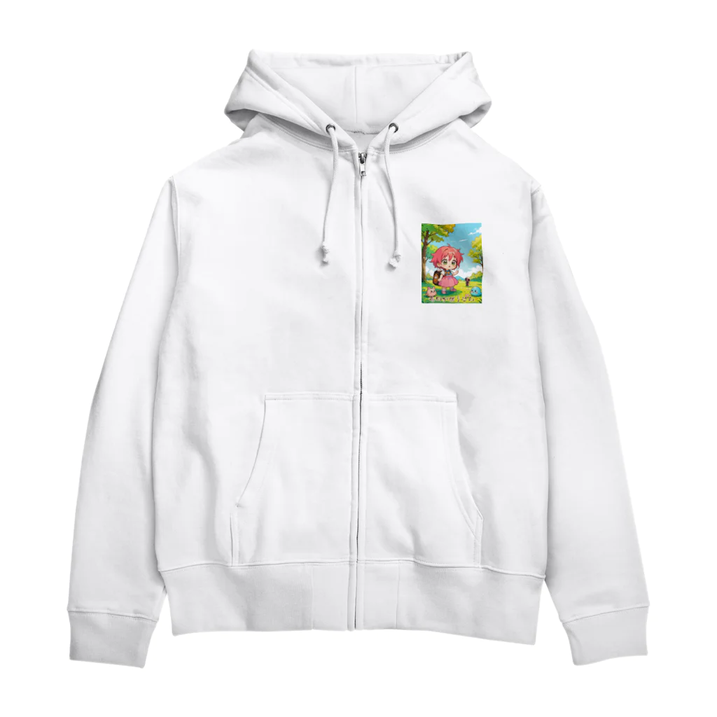 JUNの毎日が冒険 Zip Hoodie