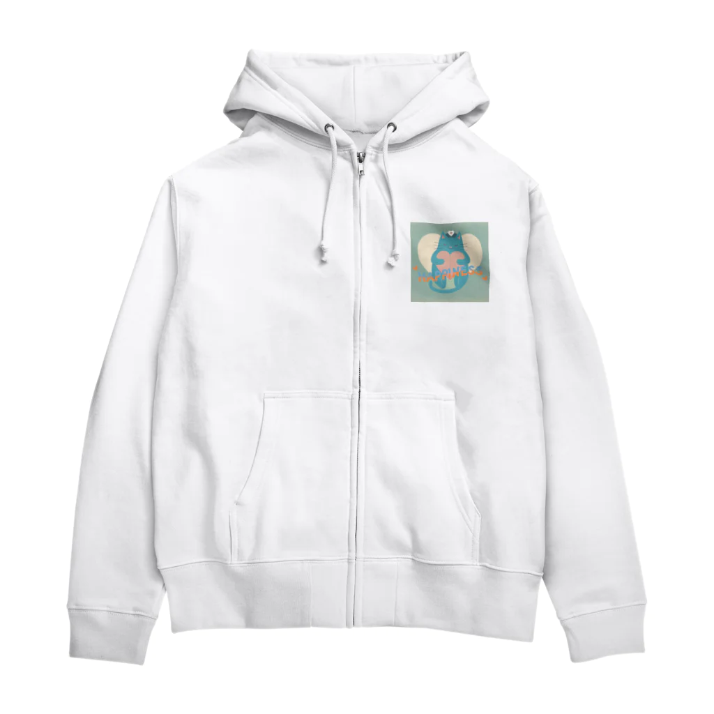 きなこのHappy Lifeのhappiness Zip Hoodie