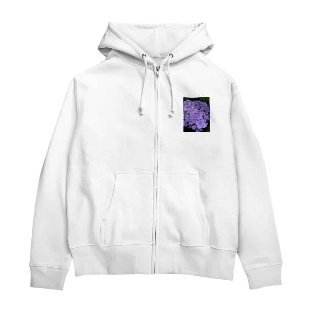 yurisacinの紫陽花（紫） Zip Hoodie