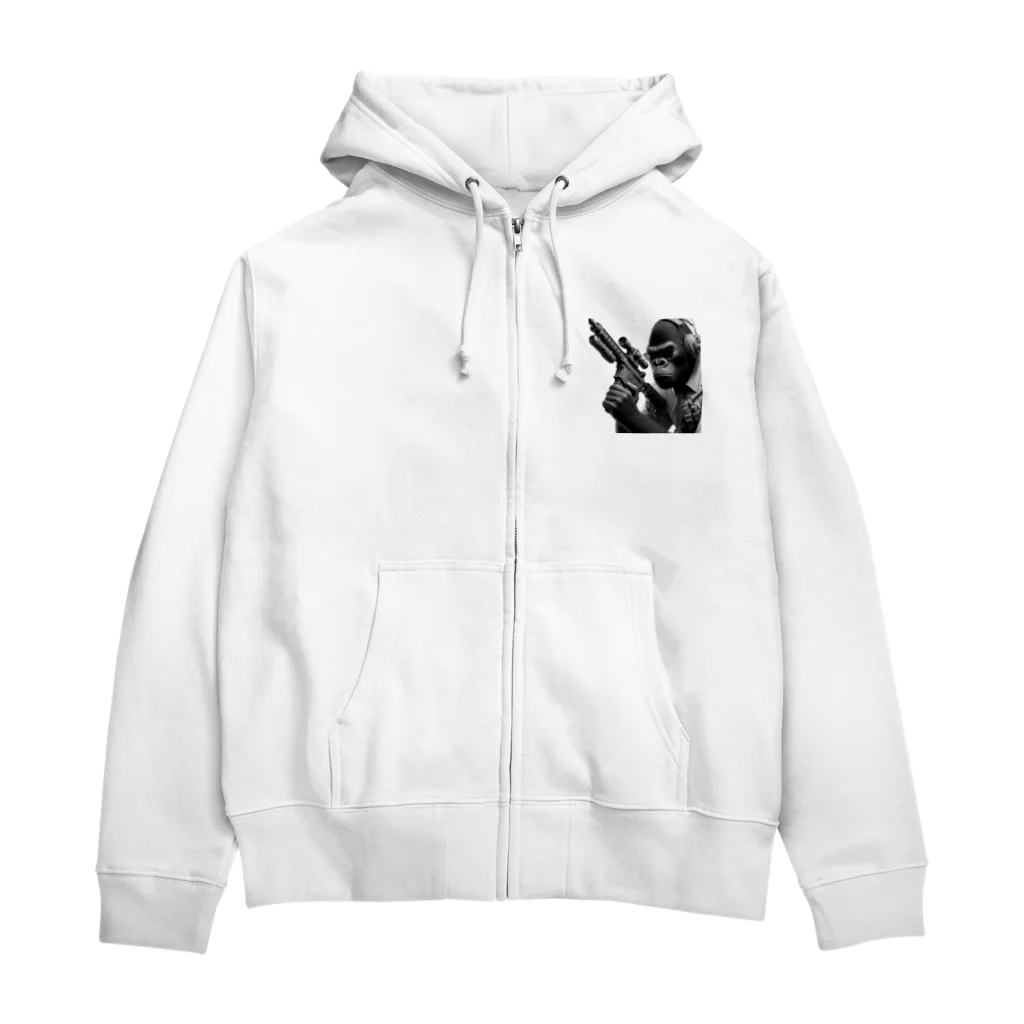 アミュペンのまさかのスパイゴリラ！ Zip Hoodie