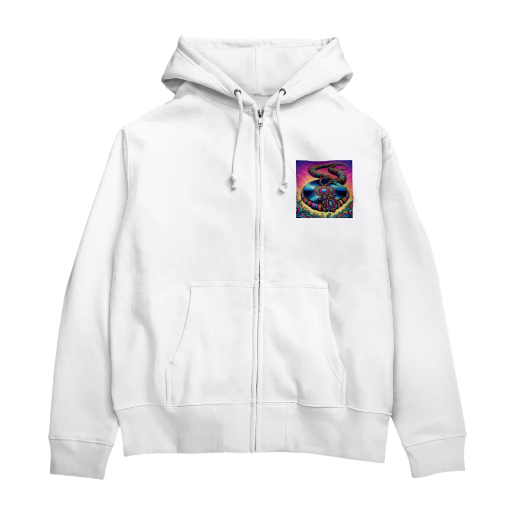 ちゃんろんのレコードのやつ Zip Hoodie