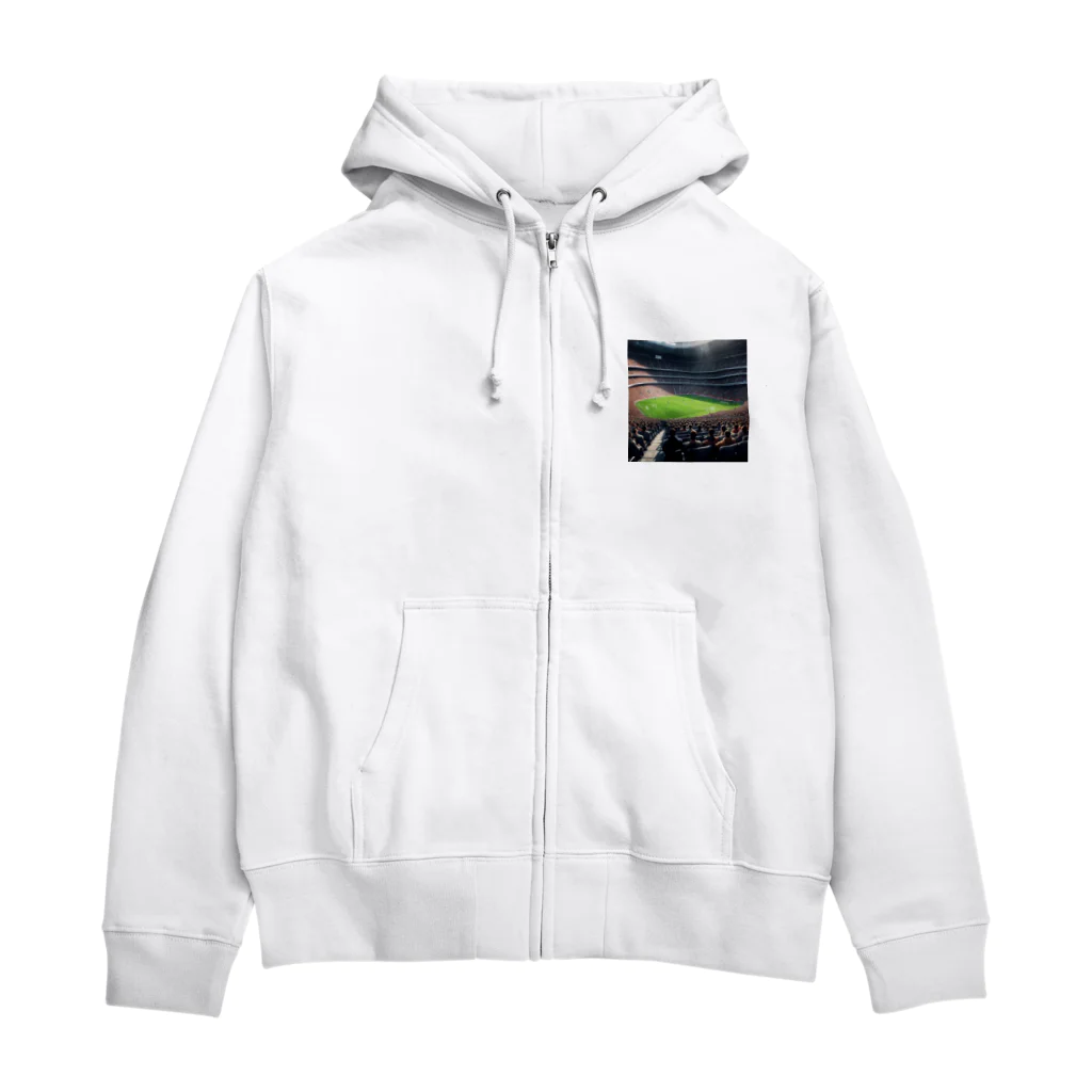 ツッキー★の満員のスタジアム Zip Hoodie