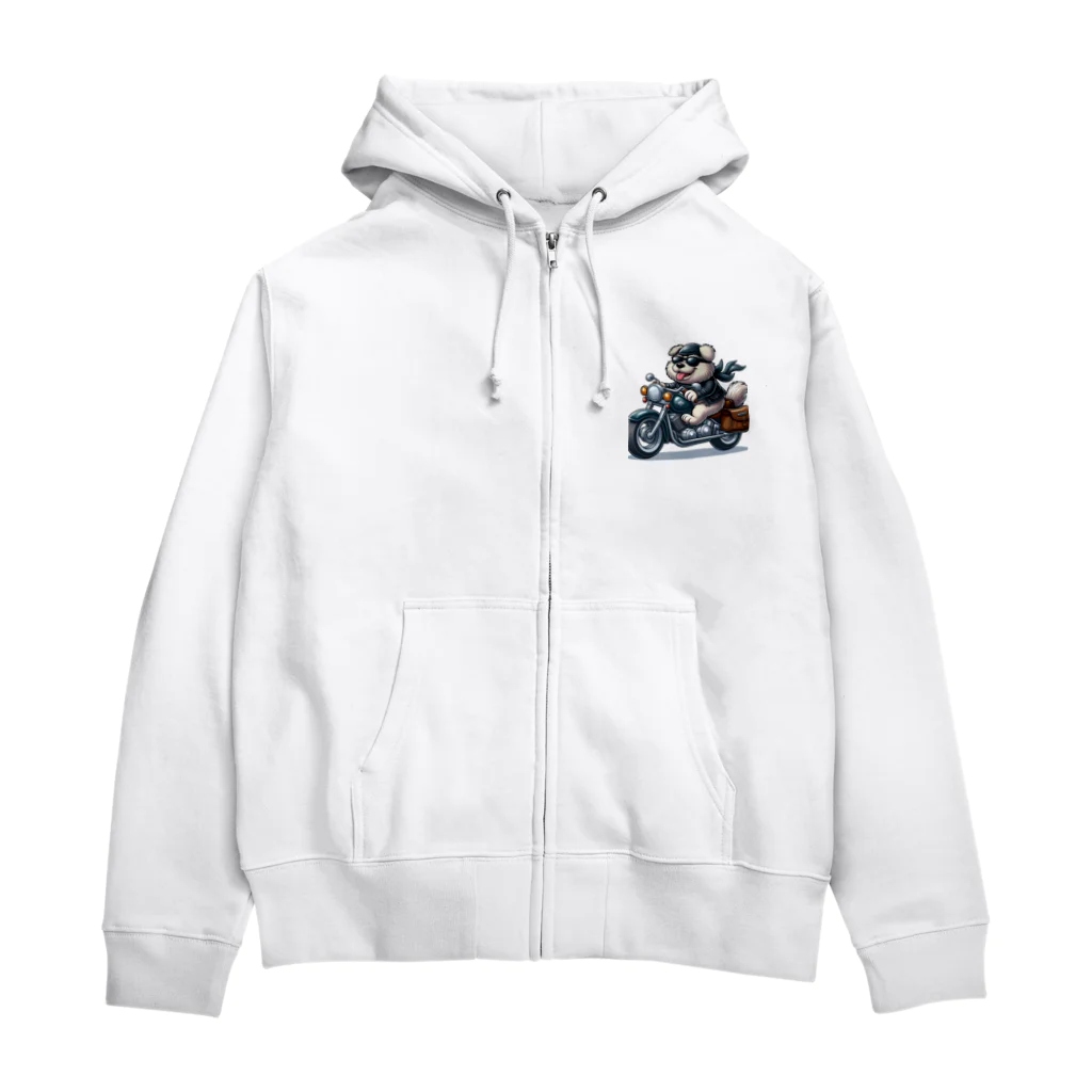 namidamakiのちょい悪オヤジ犬 Zip Hoodie