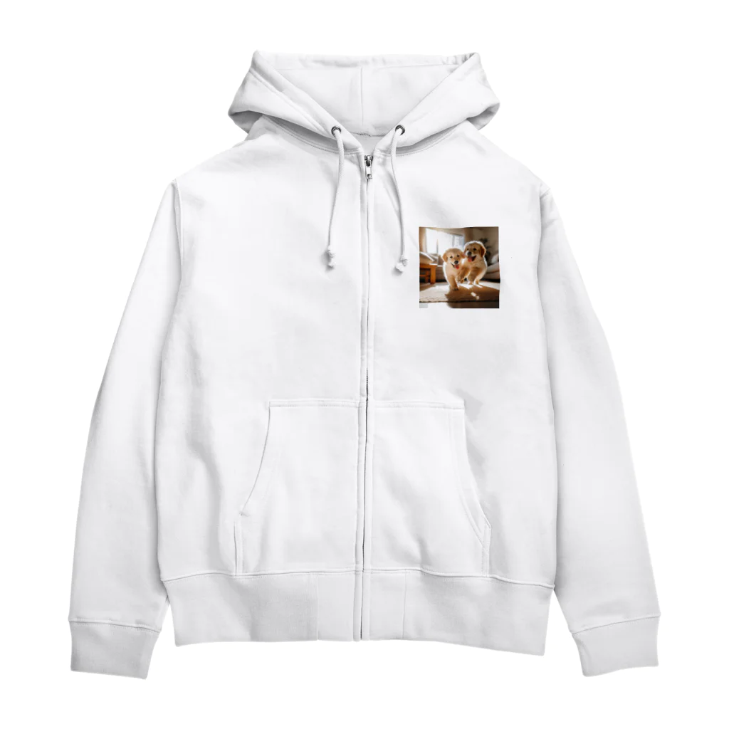 marijsのゴールデンパピー Zip Hoodie