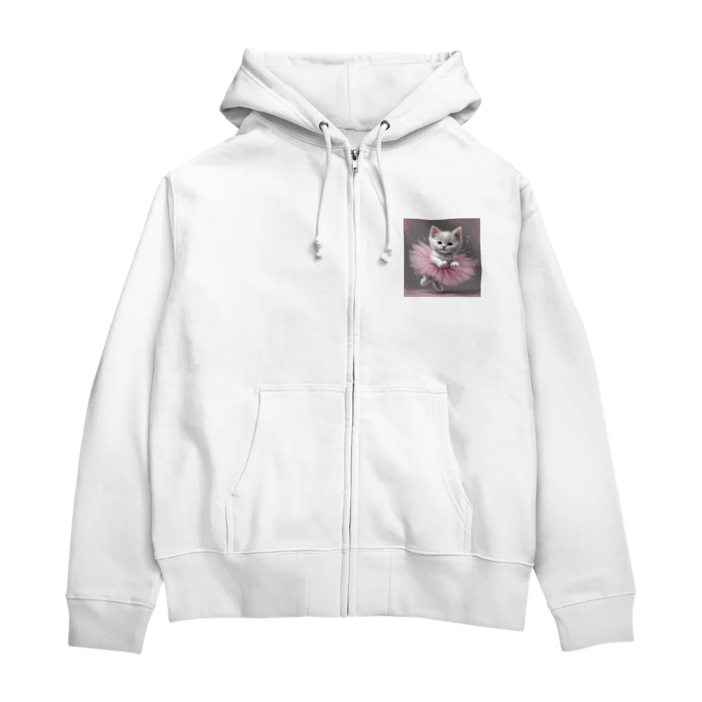 coco...のバレリーにゃ Zip Hoodie