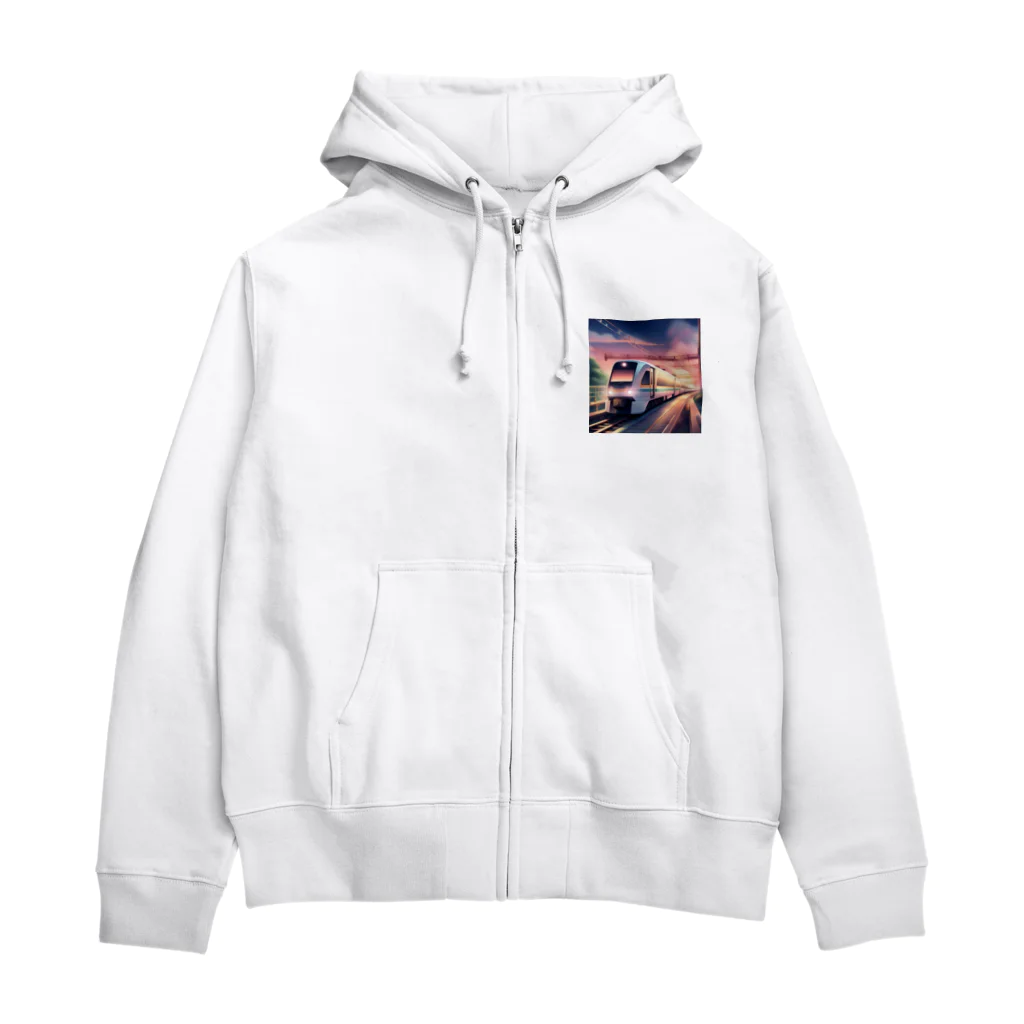 atoyuki_SHOPの近未来特急風　　ato Zip Hoodie