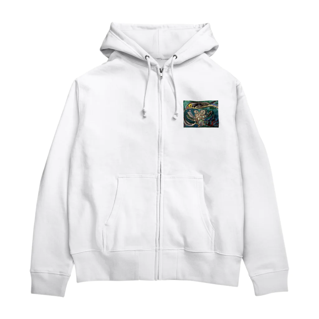 ちよかこ🕊️のおさかに Zip Hoodie