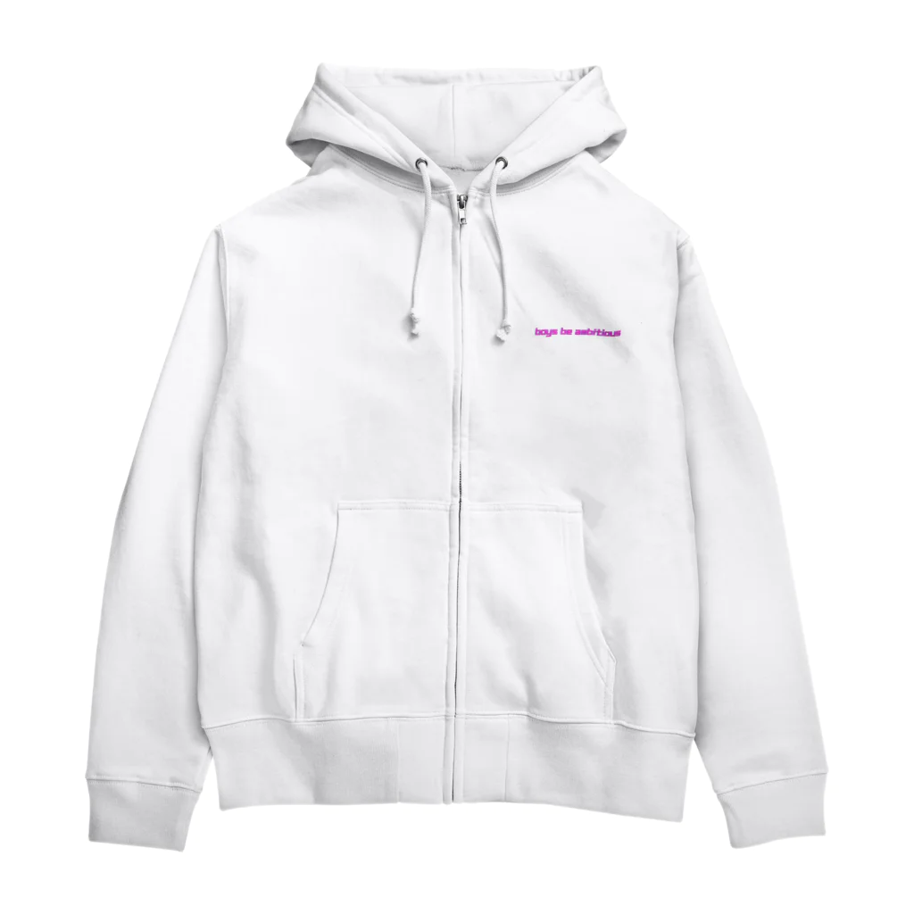 td_clucthの少年よ大志を抱け Zip Hoodie