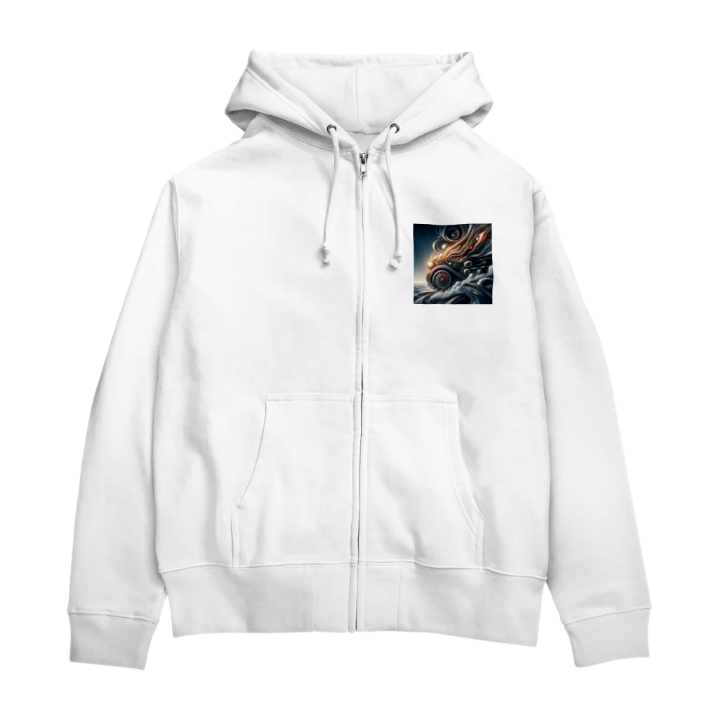 wワンダーワールドwの麒麟 Zip Hoodie