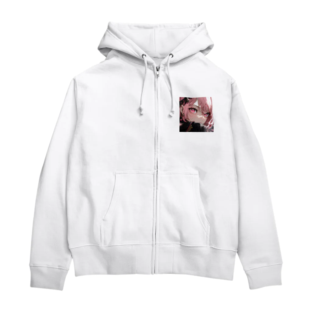 ぶーたんの黒服の女王 Zip Hoodie