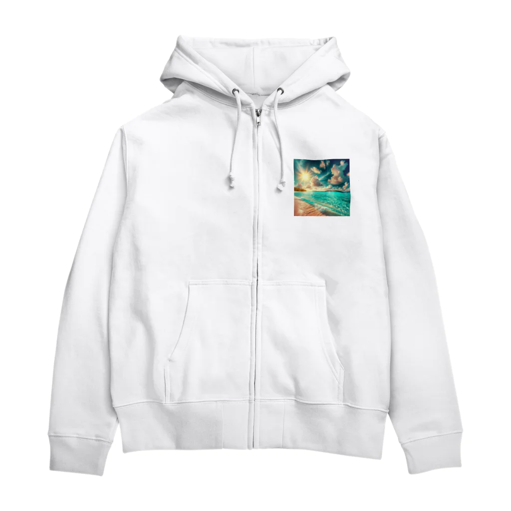 海の幸の美しい海 Zip Hoodie