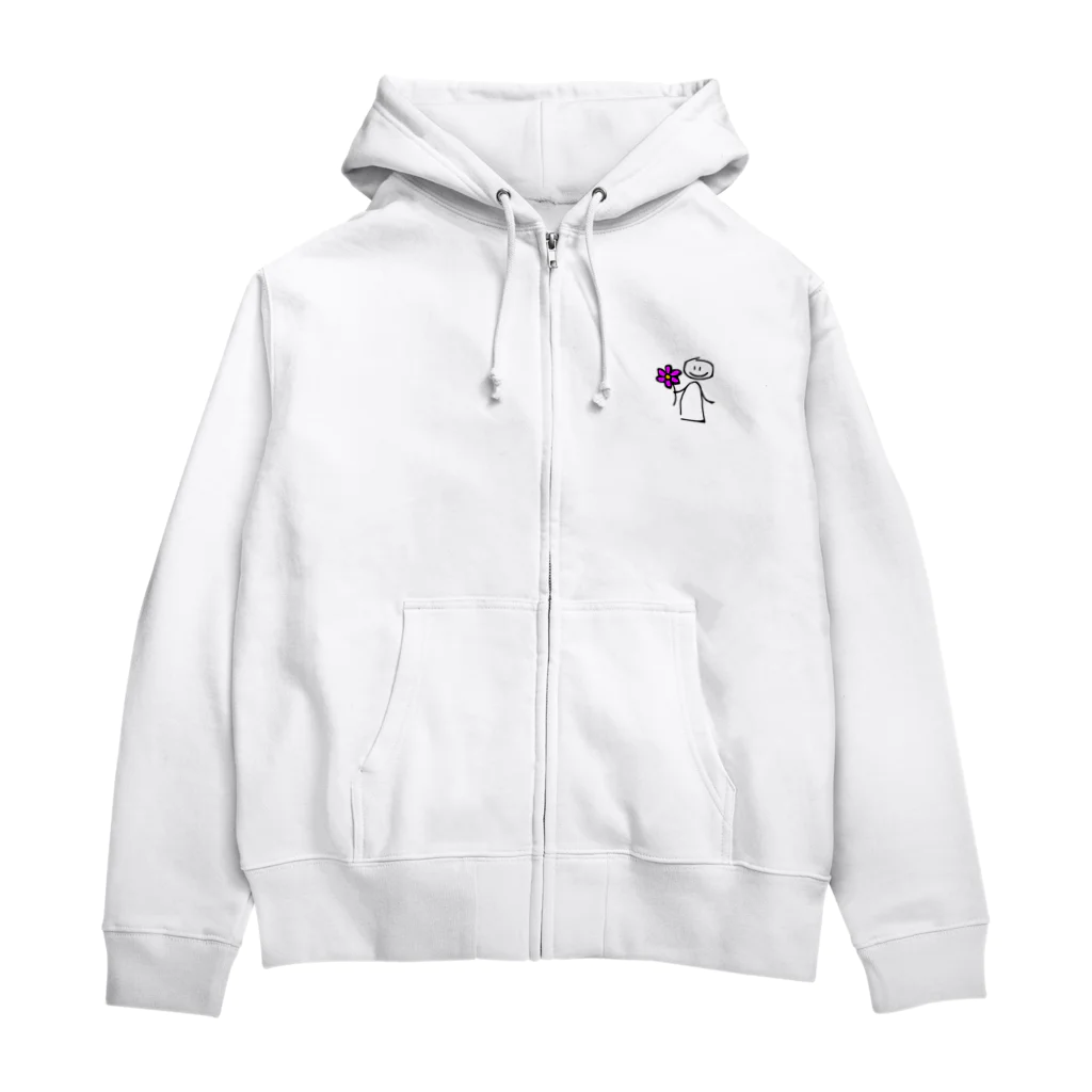 アンニュイの花プレ Zip Hoodie