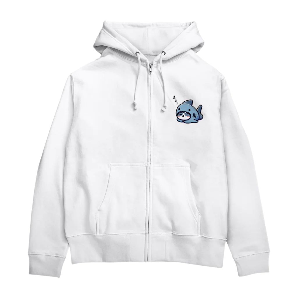 きぐるみあにまるず！のすやすや着ぐるみネコ Zip Hoodie