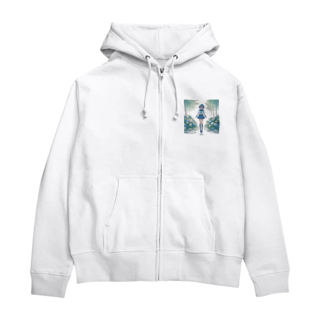 chika_22の千賀、飛べた！ Zip Hoodie